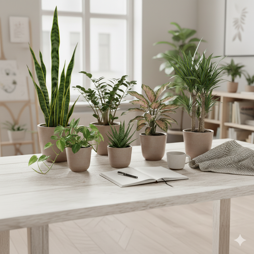 6 Zimmerpflanzen, die auch ohne dich überleben – perfekt für Vielbeschäftigte