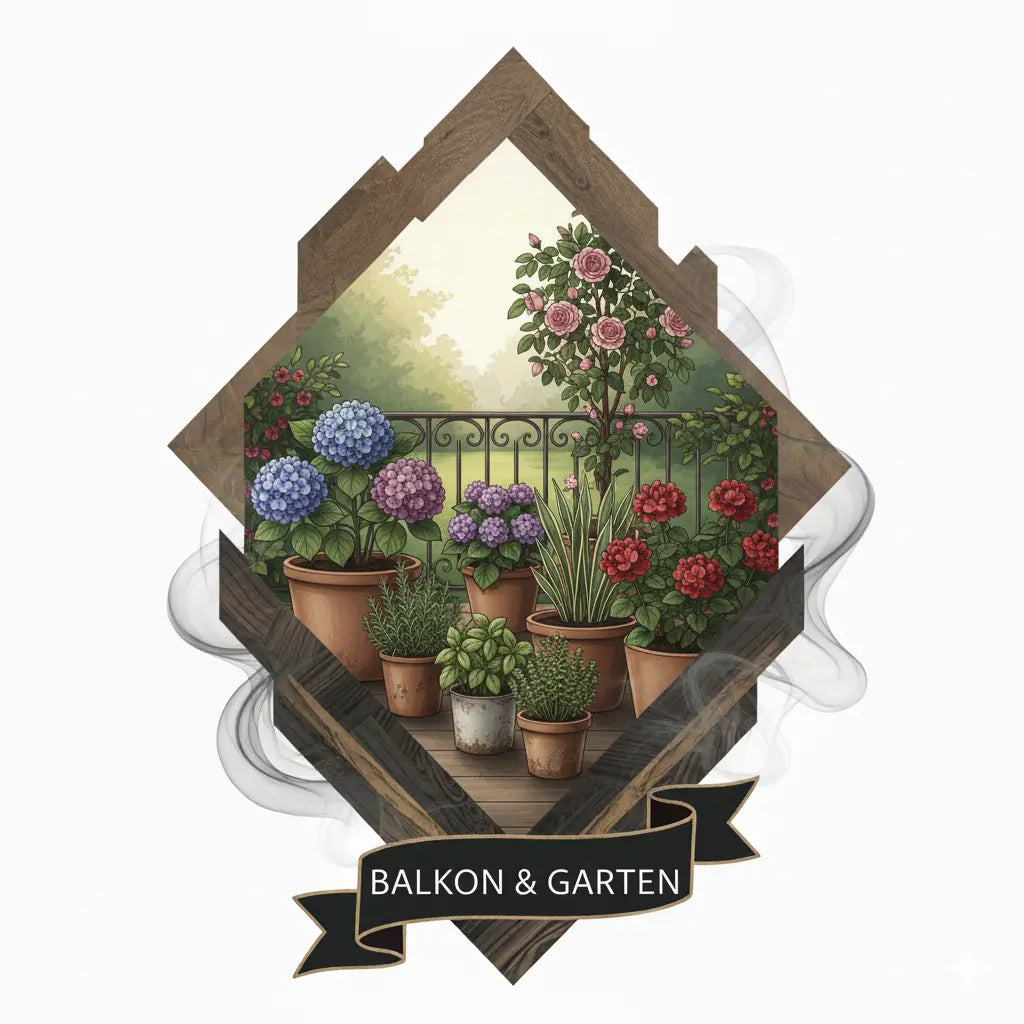 Karikatur als Bild für die Kategorie Balkon und Garten